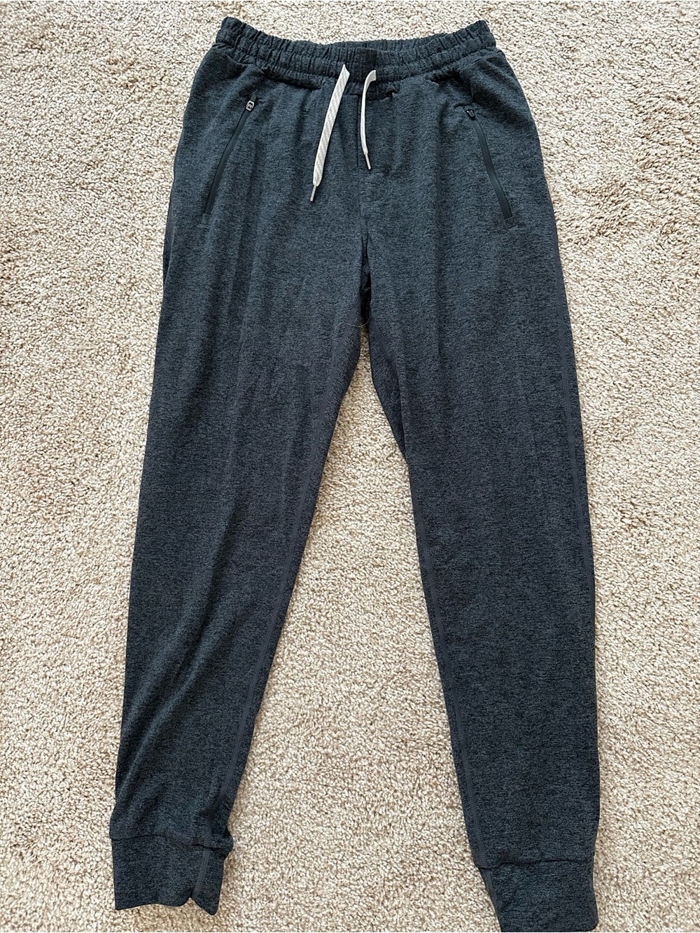 Vuori Charcoal Gray Drawstring Joggers